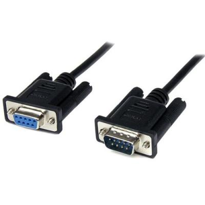 STARTECH.COM Startech 1m Black Db9 Rs232 Null Modem Cable F/m Noir