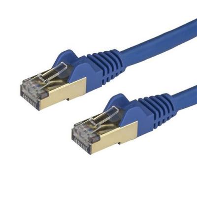 STARTECH.COM Startech Cat6a Ethernet Snagless Stp 1 M Bleu