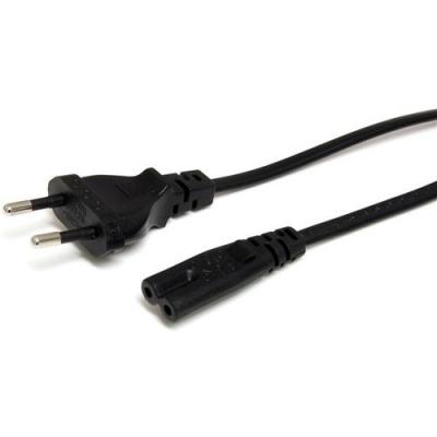Startech 1m Eu Plug To C7 Laptop Power Cord Noir