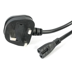 STARTECH.COM Startech 1m Uk Plug To C7 Power Cord Noir