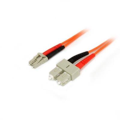 STARTECH.COM  C&acirc;ble fibre optique LC/SC duplex 50/125 - 2 m