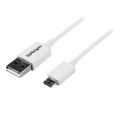 STARTECH.COM  C&acirc;ble Micro USB 2 m - A vers Micro B - Blanc