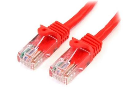 STARTECH.COM Connectique PC > StarTech Startech Connectique PC StarTech 3m Red Snagless UTP Cat5e Patch Cable
