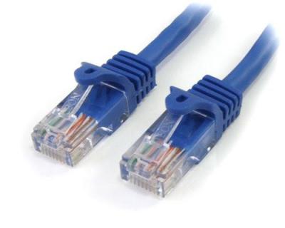STARTECH.COM  C&acirc;ble Ethernet RJ45 Cat 5e UTP Bleu - 5 m