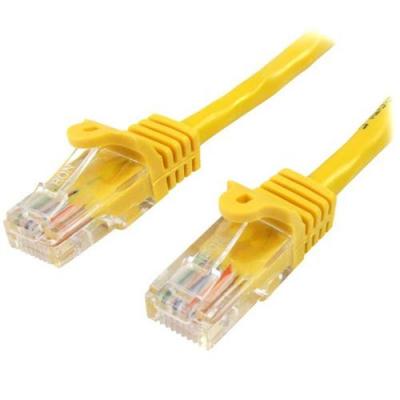 STARTECH.COM Connectique PC > StarTech Startech Connectique PC StarTech 5m Yellow Snagless Cat5e Patch Cable