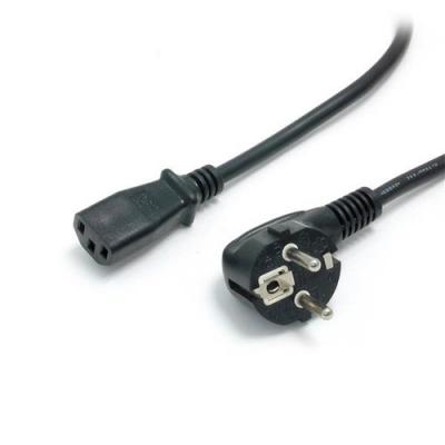 STARTECH  1.8m 2 Prong European Power Cord For Pc Noir