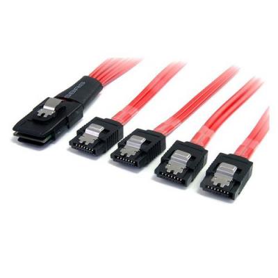 STARTECH.COM Startech Sas Cable Sff-8087 To 4x Latching Sata Adapter Rouge