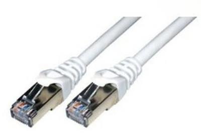 MCL  Samar FCC6BM-5M/W Cordon de brassage RJ45 CAT 6 F/UTP 5m Blanc