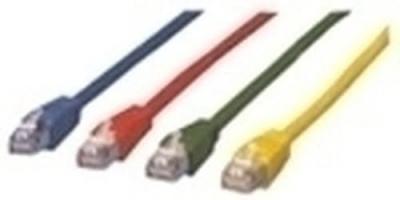 MCL C&acirc;ble rj45 cat 6 blind{ - 5m - rouge
