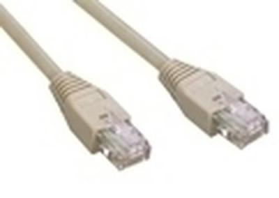 MCL  samar fcc6m-1m cordon de brassage rj45 cat 6 u/utp 1m gris