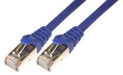 MCL SAMAR Cablerj45 cat 6 f/utp-50cm blue