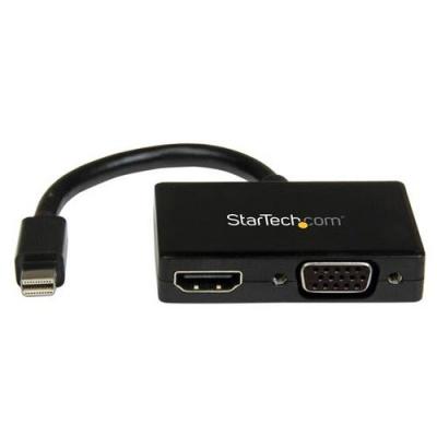 STARTECH.COM Startech Mdp To Hdmi Vga Adapter Noir