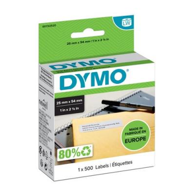 DYMO  LabelWriter - &eacute;tiquettes d'adresse de retour - 500 &eacute;tiquette(s)
