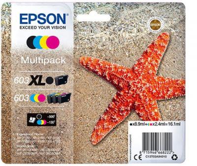 EPSON  multipack 4-colours 603 xl blk std. Cmy noir