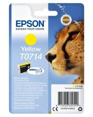 EPSON Cartouche d'encre  T0714 Jaune
