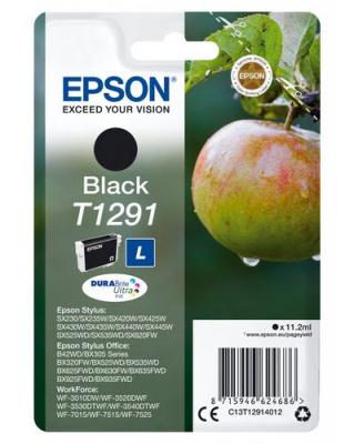 EPSON  cartouche t1291 - pomme - noir