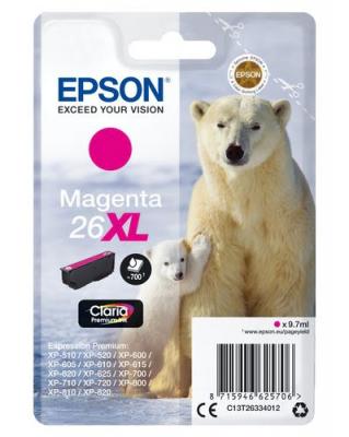 EPSON  Cartouche C13T26334012 26XL - Magenta