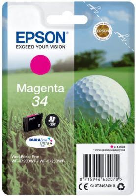 EPSON Cartouche  C13T34634010 - Magenta