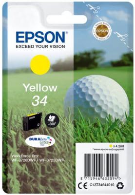 EPSON Cartouche  C13T34644010 - Yellow
