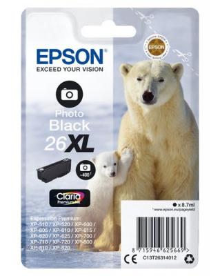 EPSON  Cartouche C13T26314012 26XL - Noir