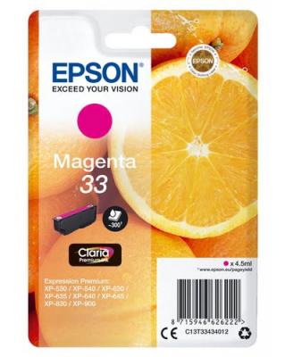 EPSON Cartouche  C13T33434012 - Magenta