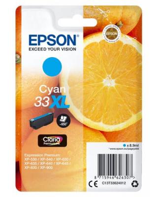 EPSON Cartouche  C13T33624012 XL - Cyan