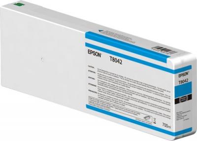 EPSON  T8042 - 700 ml - cyan - original - cartouche d'encre