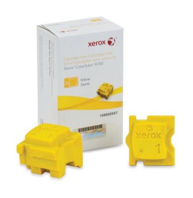 XEROX 2 * Stick jaune  pour colorqube 8700