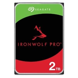 SEAGATE Ironwolf pro st2000nt001 2to hdd 3.5 pouces sata 6go/s 7200rpm argent