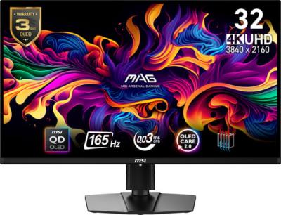 MSI &Eacute;cran Gaming 31,5""  MAG 321UP QD-OLED - 4K QD OLED 165 Hz