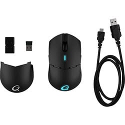 QPAD Souris PC  DX900 - 16K DPI/Wireless/RGB/8 Boutons