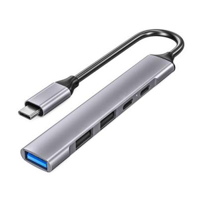 DLH ENERGY DLH DY-TU4990 station d'accueil USB Type-C Argent