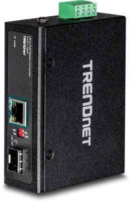 TRENDNET  Hardened INDUSTR SFP to GIGABIT UPOE Media Converter