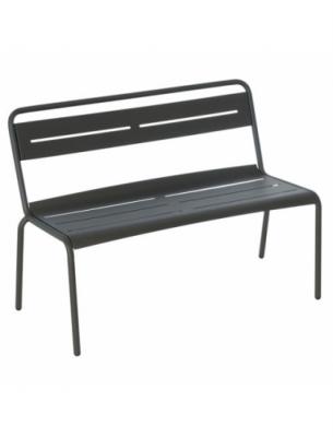 EMU  - Banc en &eacute;toile, fer antique