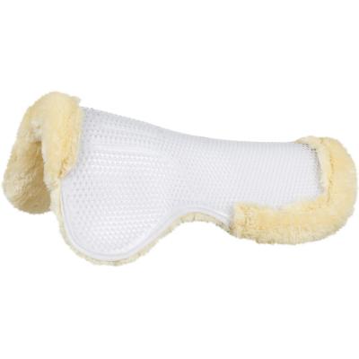 FOUGANZA Amortisseur &eacute;quitation polygel Cheval et Poney - 500 beige