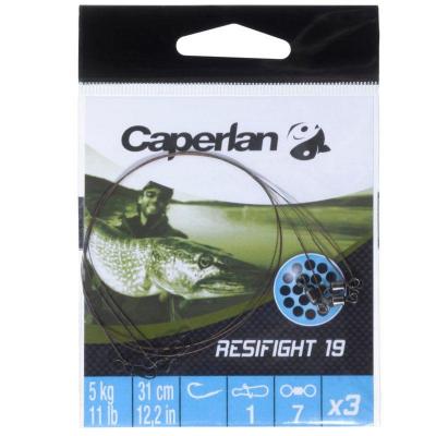 CAPERLAN Avan&ccedil;on p&ecirc;che carnassier RESIFIGHT 19 EMERILON+AGRAFES 5KG x3
