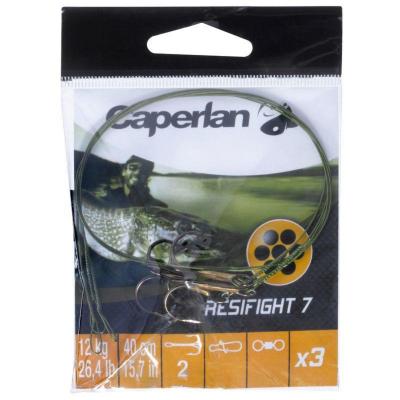 CAPERLAN Avan&ccedil;on p&ecirc;che carnassier RESIFIGHT 7 hame&ccedil;on triple 12KG