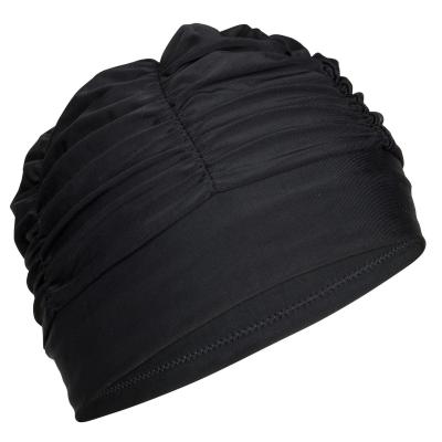 DECATHLON Bonnet de bain volume en maille - extensible - taille unique - noir