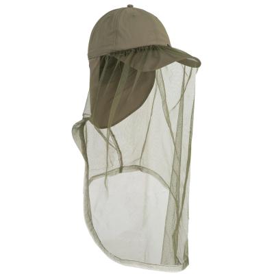 SOLOGNAC Casquette anti-moustique chasse Steppe 300 mosquito vert
