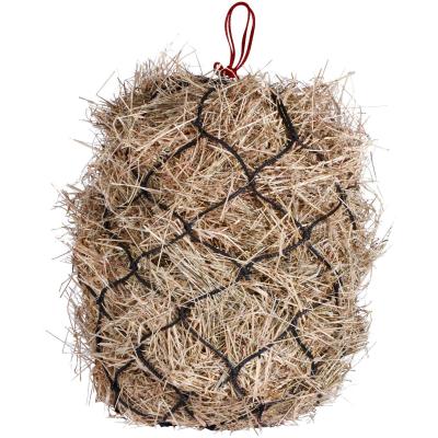 FOUGANZA Filet &agrave; foin &eacute;quitation maille 10 cm - noir