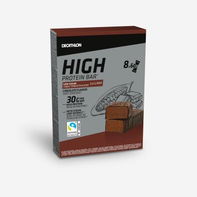 DECATHLON High Protein Bar Chocolat Pack X8 - CORENGTH
