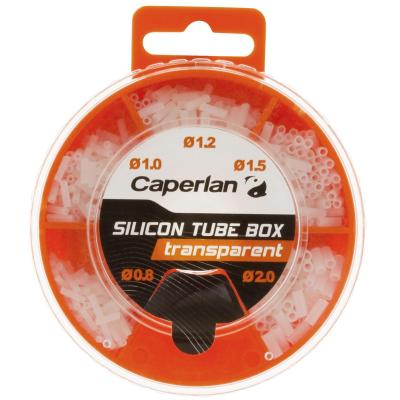 CAPERLAN KIT P&Ecirc;CHE AU COUP SILICONE TUBE BOX TRANSPARENT
