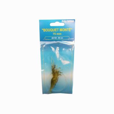 FLASHMER Leurre Grand bouquet 7.5cm x2 p&ecirc;che en mer