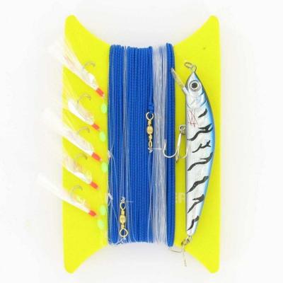 FLASHMER Ligne de p&ecirc;che &agrave; la traine + Poisson Nageur