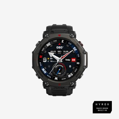 AMAZFIT Montre connect&eacute;e GPS sport -  T-Rex 3 Pro 48mm - Noir - 