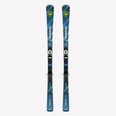 ROSSIGNOL Ski alpin avec fixations,  Forza 40&deg;, vert et gris - 
