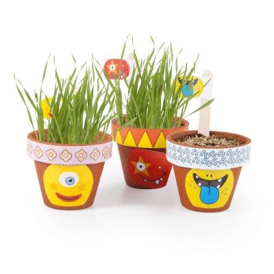 RADIS ET CAPUCINE Coffret anniversaire - 10 petits pots monstres