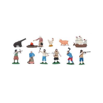 SAFARI  Ltd Jamestown Settlers Toob Figure Multicolore From 3 Years