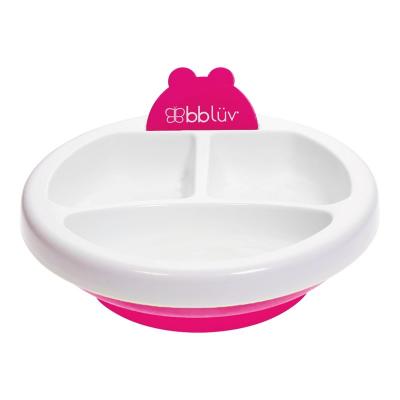 BBLUV Assiette Chauffante Pour B&eacute;b&eacute; - Plat&ouml; - Pink