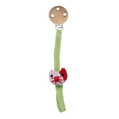 FRANCK ET FISCHER Attache t&eacute;tine crochet chat